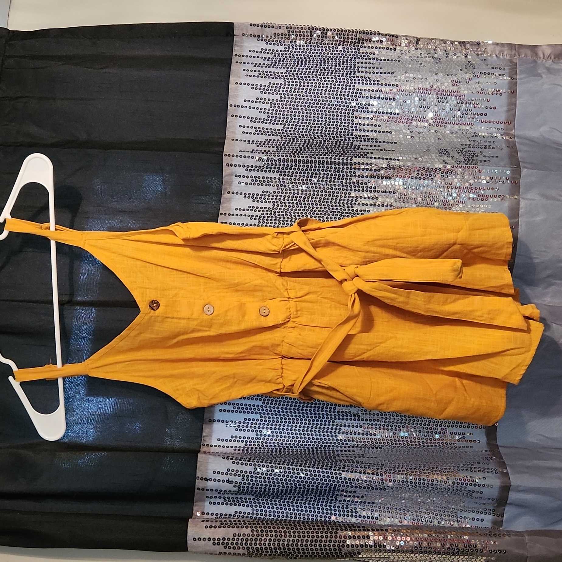 Shein Button Romper